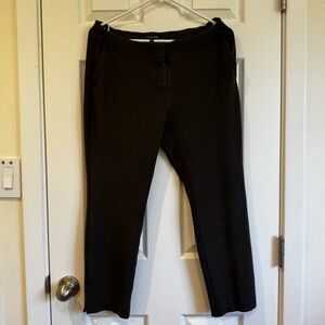 Eileen Fisher Petite Medium Viscose Blend Pant Travel Pant